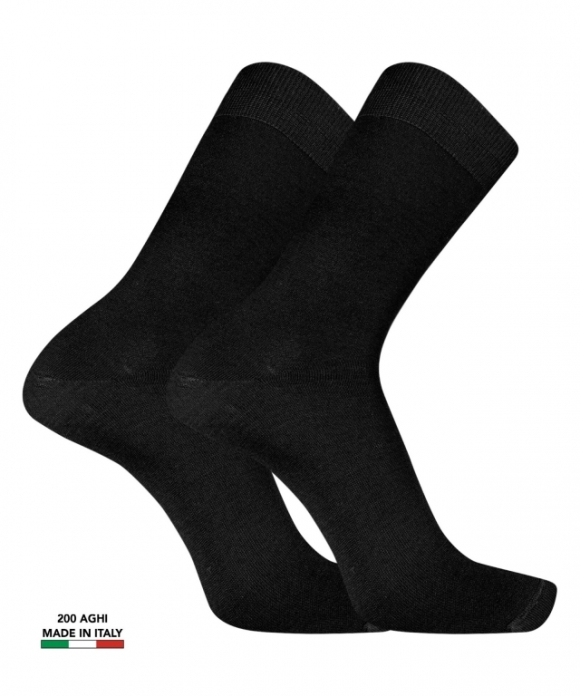 Vyriškos kojinės su vilna Pierre Cardin 0860 juoda